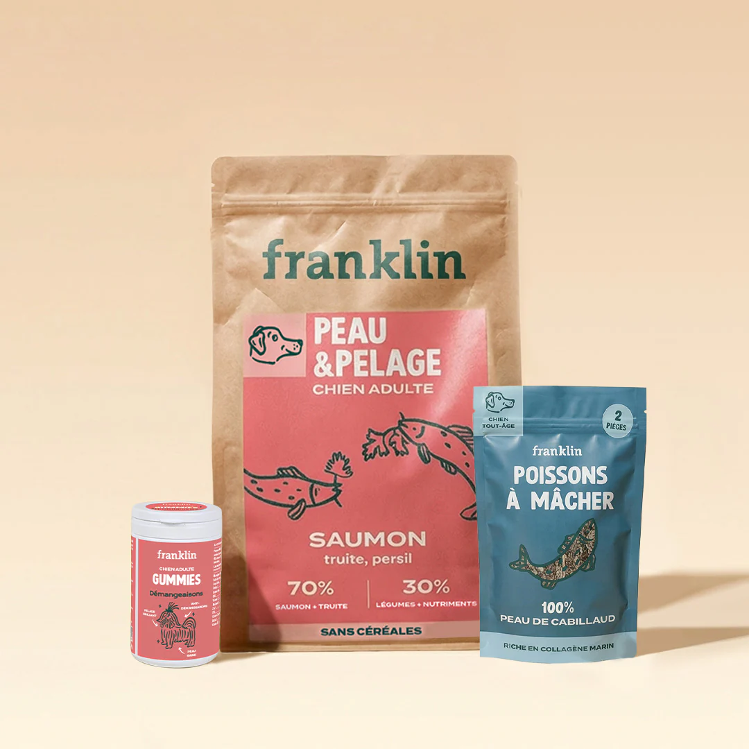 PACK PEAU ET PELAGE CHIEN